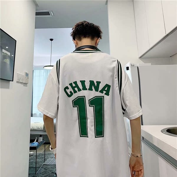 Muška sportska ekipa s natpisom i 3/4 rukavima