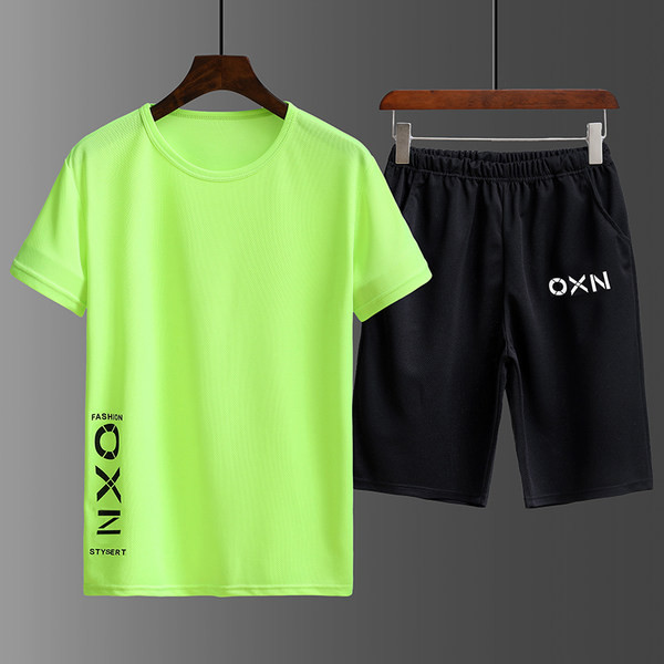 Ανδρικό σετ σορτς και μπλουζάκι