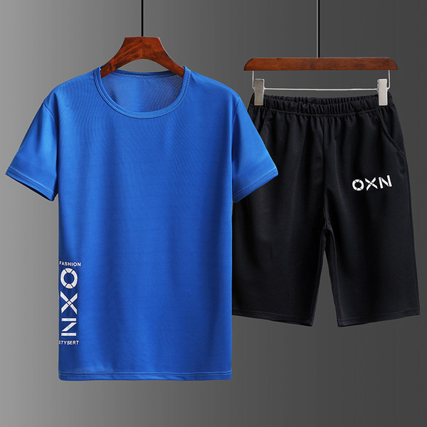 Ανδρικό σετ σορτς και μπλουζάκι