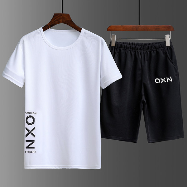 Ανδρικό σετ σορτς και μπλουζάκι