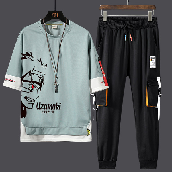 Muški sportski tim s aplikacijama i džepom