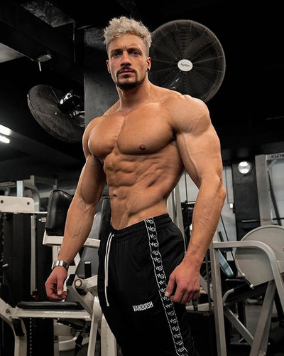 Meeste lipsudega spordipüksid valge ja must