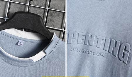 Uue mudeli meeste komplekt kahest osast - püksid ja T-särk