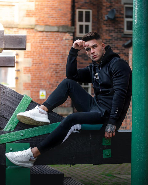 Muški dnevni sportski tim u plavo-bijeloj boji