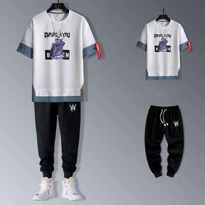 Meeste igapäevane komplekt trükiga