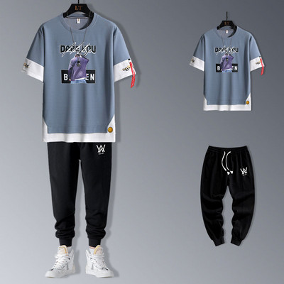 Meeste igapäevane komplekt trükiga