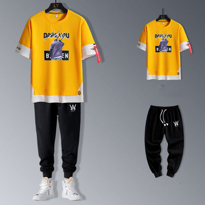 Meeste igapäevane komplekt trükiga