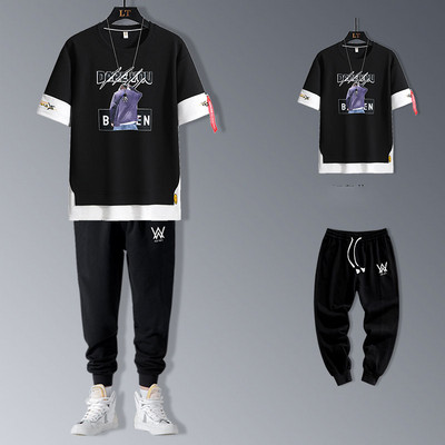 Meeste igapäevane komplekt trükiga