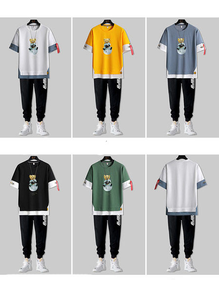 Meeste igapäevane komplekt trükiga