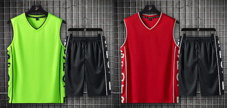 Meeste igapäevane komplekt kahest osast - topp ja lühikesed püksid