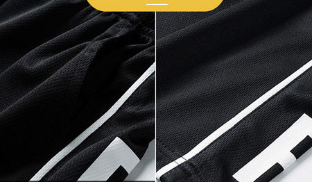 Meeste igapäevane komplekt kahest osast - topp ja lühikesed püksid