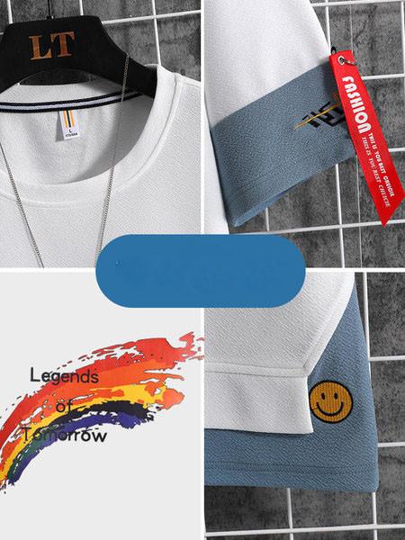 Ανδρικό αθλητικό καθημερινό σετ  σε δύο μέρη με τύπωμα