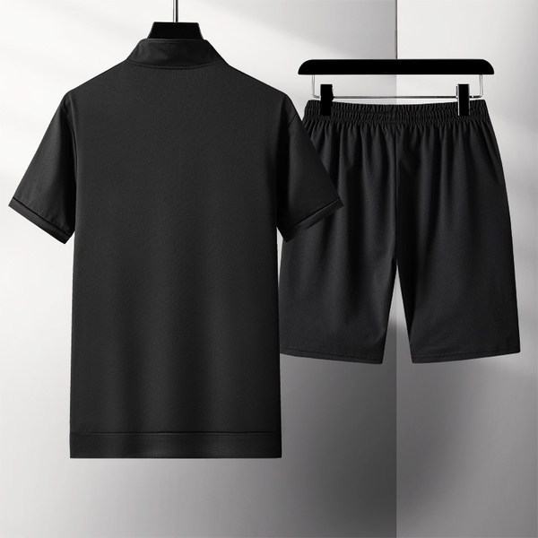 Muška sportska ljetna ekipa s patentnim zatvaračem i vezicama