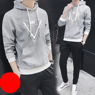 Muška sportska ekipa iz dva dijela, bluza s kapuljačom i hlače