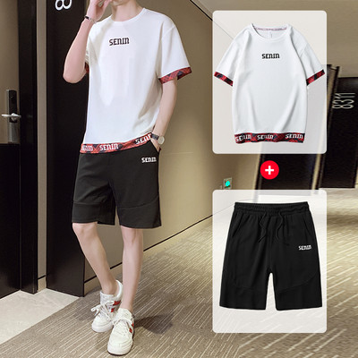 Meeste spordikomplekt T-särgist ja pükstest - mitu mudelit