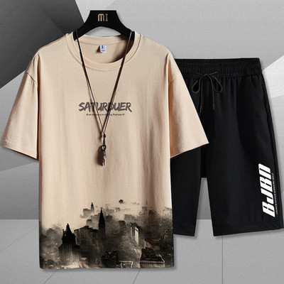 Muški dnevni set sa različitim aplikacijama u više boja