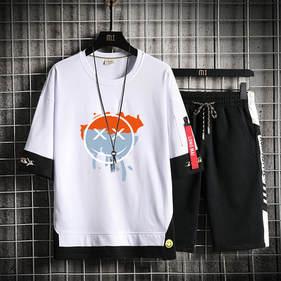 Ανδρικό σετ μπλουζάκι και σορτς