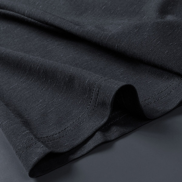 Ανδρικά καθημερινά σετ σε μαύρο χρώμα σε δύο μέρη