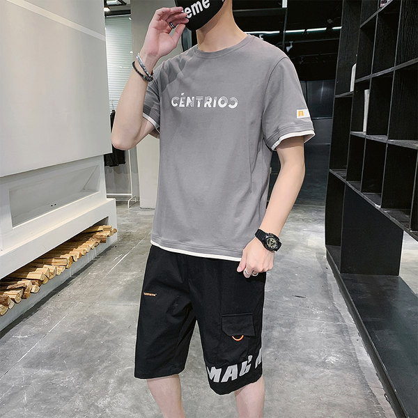 Ανδρικό αθλητικό καθημερινό σετ  σε δύο μέρη