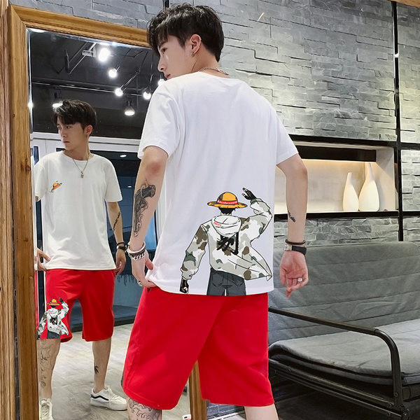 Muški sportski tim iz dva dijela s aplikacijom u boji