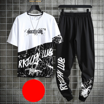 Ikdienas vīriešu komplekts no divām daļām - divi modeļi