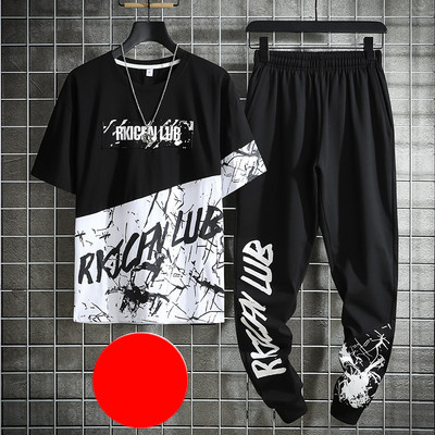 Ikdienas vīriešu komplekts no divām daļām - divi modeļi