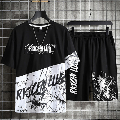 Ikdienas vīriešu komplekts no divām daļām - divi modeļi