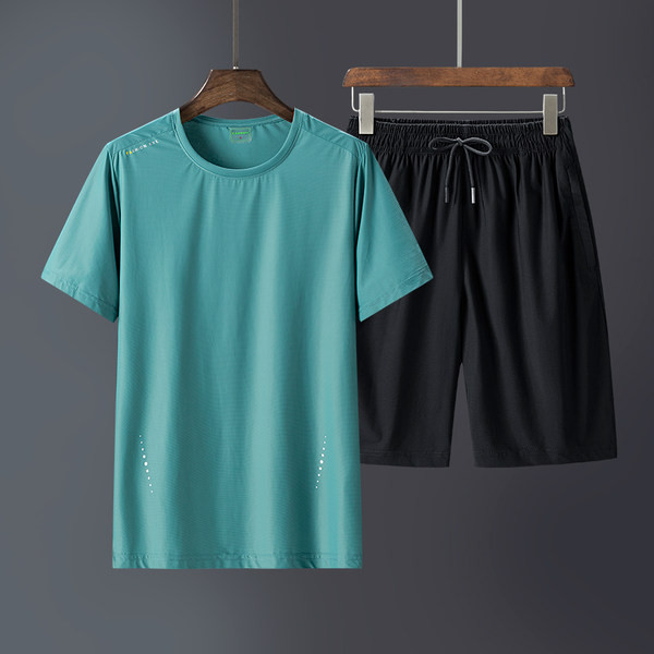 Vīriešu moderna komanda trīs krāsās ar elastīgu jostasvietu