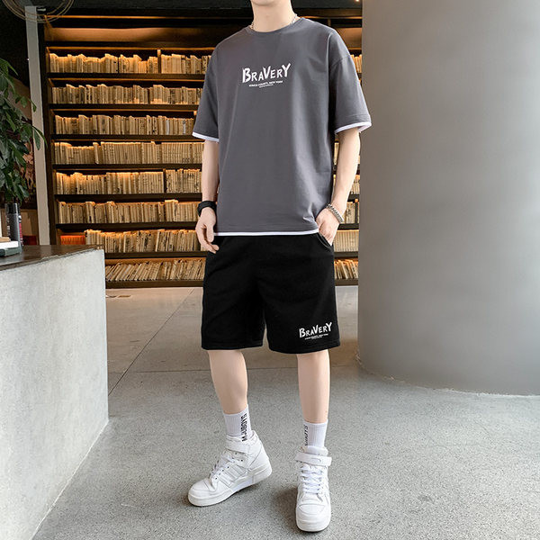 Ανδρικό σετ μπλουζάκι και σορτς