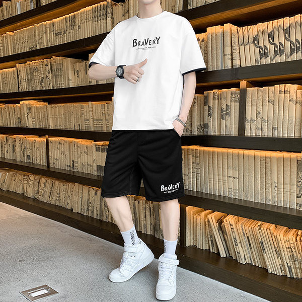 Ανδρικό σετ μπλουζάκι και σορτς