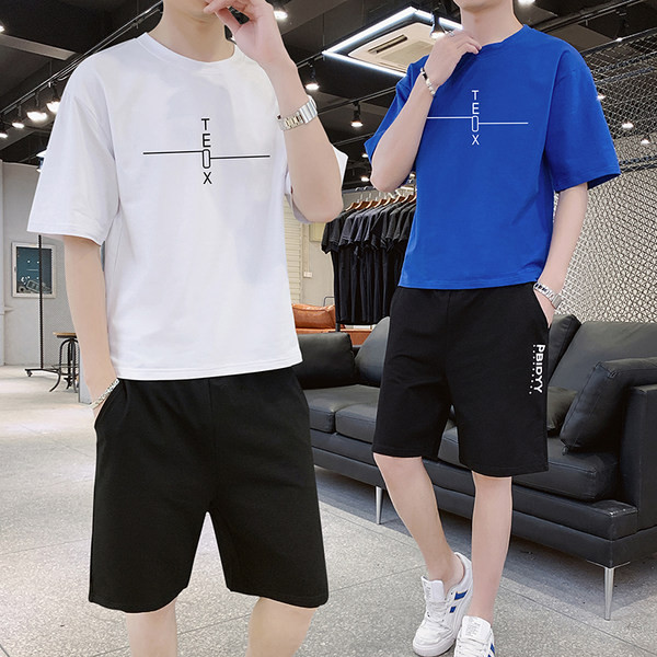 Νέο μοντέλο ανδρικό σετ με επιγραφή