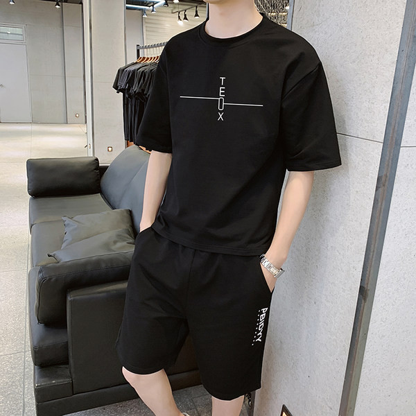 Νέο μοντέλο ανδρικό σετ με επιγραφή