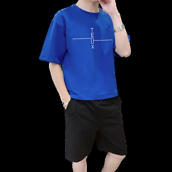 Νέο μοντέλο ανδρικό σετ με επιγραφή