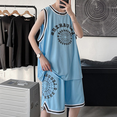 Σετ καλοκαιρινών σπορ για άντρες - φανελάκι και σορτς