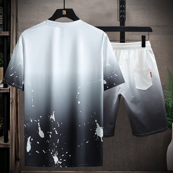 Novi model muškog casual kompleta majica i kratke hlače