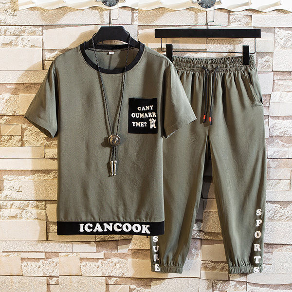 Ανδρικό σετ μπλούζα και και παντελόνι