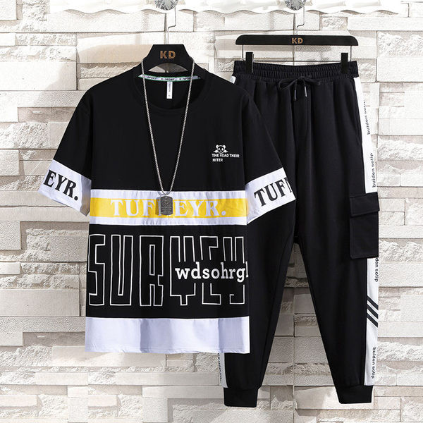 Igapäevane komplekt kirjadega - kahes osas