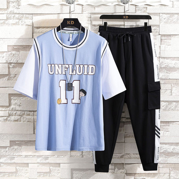 Igapäevane komplekt kirjadega - kahes osas