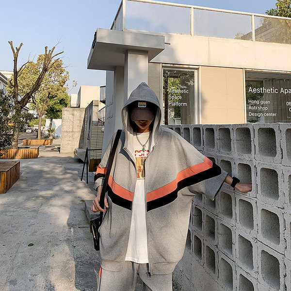 Καλοκαιρινό σετ για άνδρες - τοπ με 3/4 μανίκια και σορτς