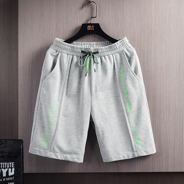 Ανδρικό αθλητικό παντελόνι με ελαστική μέση και κορδόνια