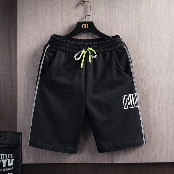 Ανδρικό αθλητικό παντελόνι με ελαστική μέση και κορδόνια