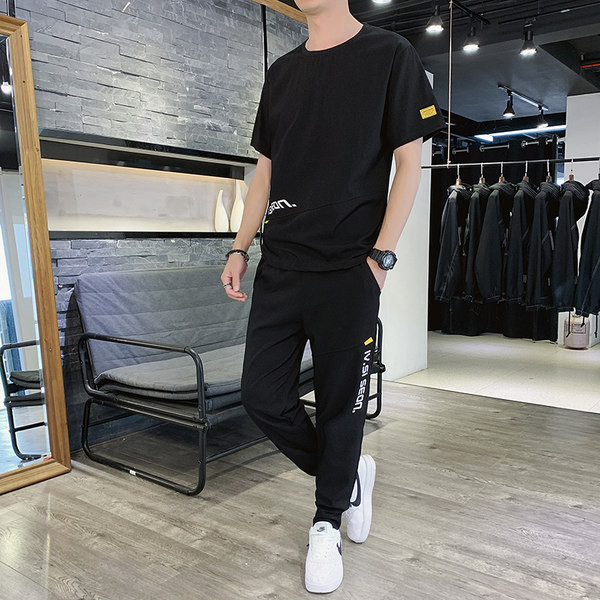 Muški sportski komplet majica i duge hlače