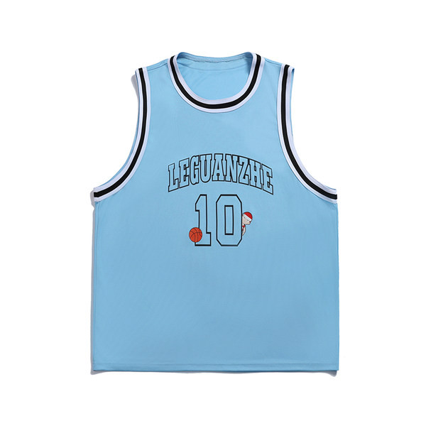 Летен спортен сет с надписи - потник и шорти