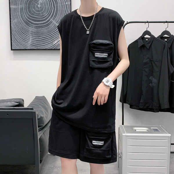 Suvine päevakomplekt ja taskuga lühikesed püksid