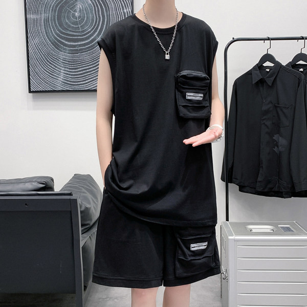 Suvine päevakomplekt ja taskuga lühikesed püksid