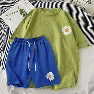 Karikakra aplikatsiooniga suvekomplekt meestele