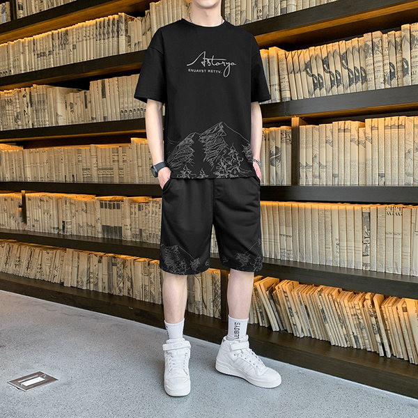 Ανδρική αθλητική φόρμα σε δύο χρώματα