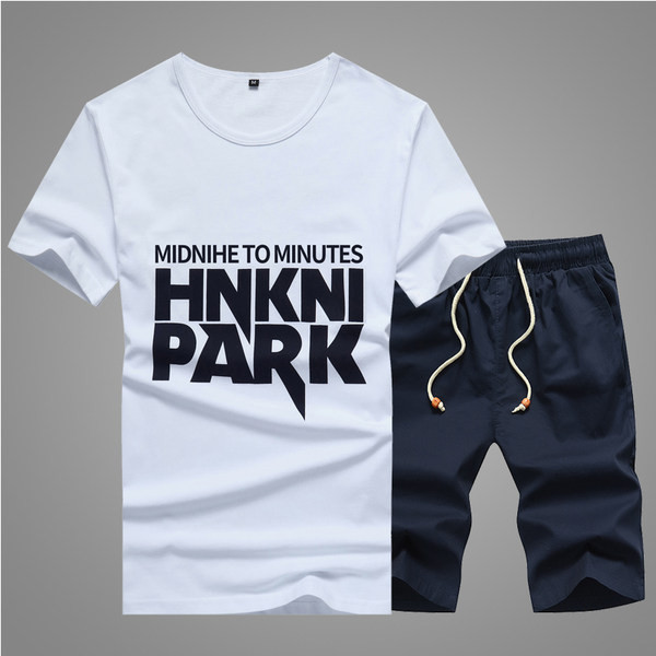 Ανδρική αθλητική φόρμα σε δύο μέρη με επιγραφή