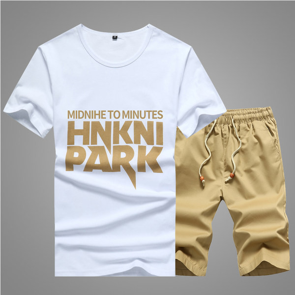 Ανδρική αθλητική φόρμα σε δύο μέρη με επιγραφή