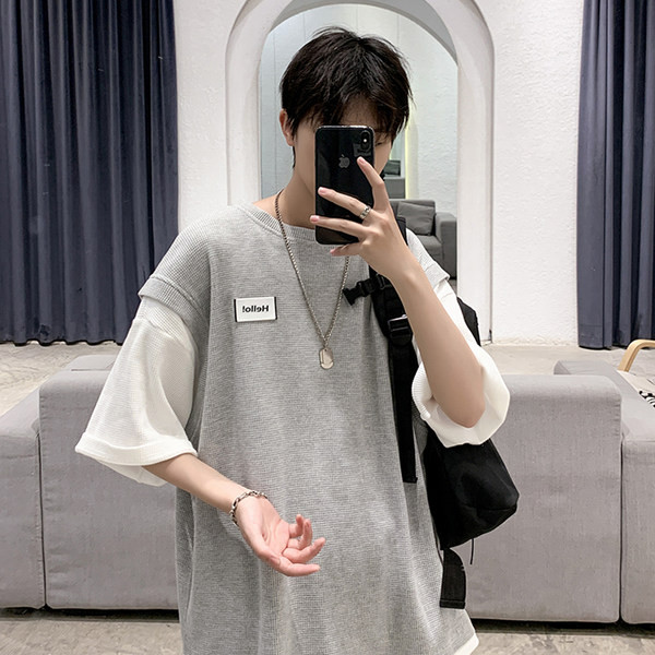 Ανδρικό αθλητικό καθημερινό σετ - μπλουζάκι και σορτς